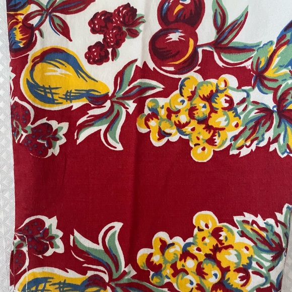 Jonathan Martin vintage toddler girls 2 pieces top and pants fruit print size 5 - Picture 13 of 14